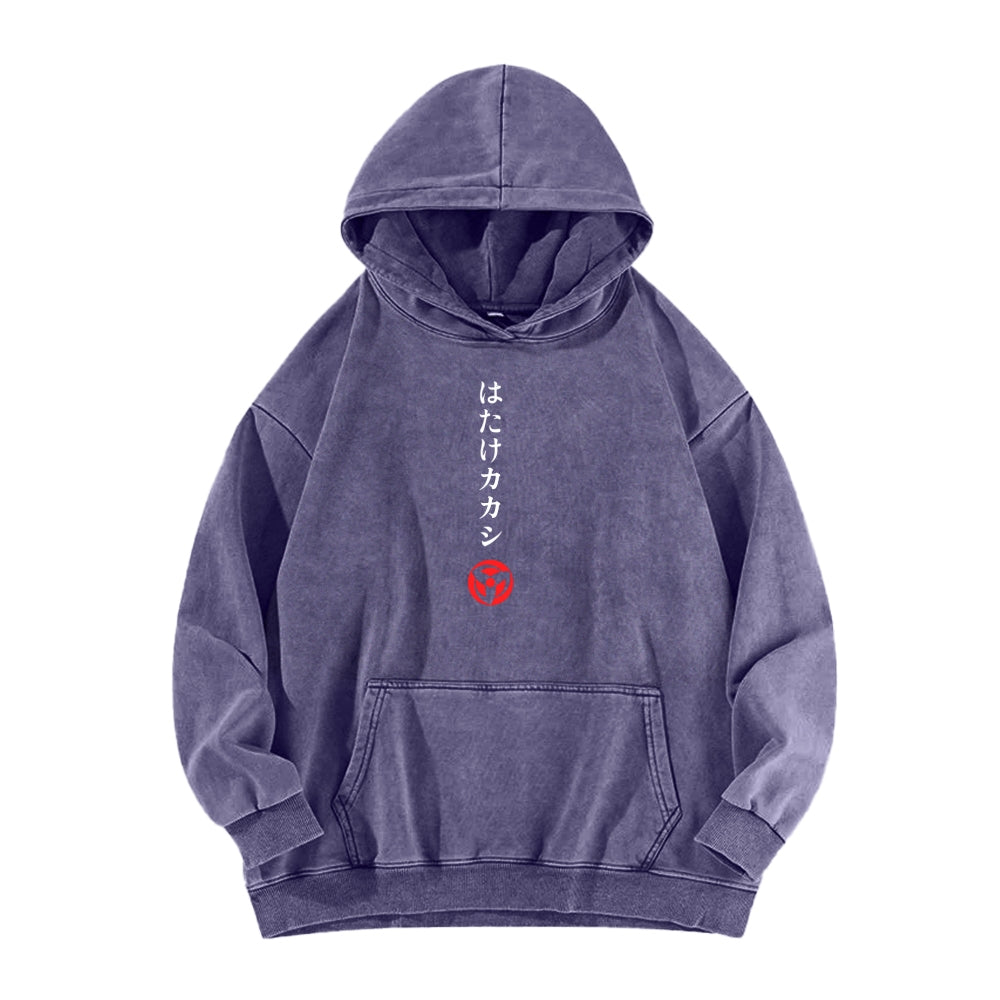 Naruto Unisex Washed Hoodie 2511024516