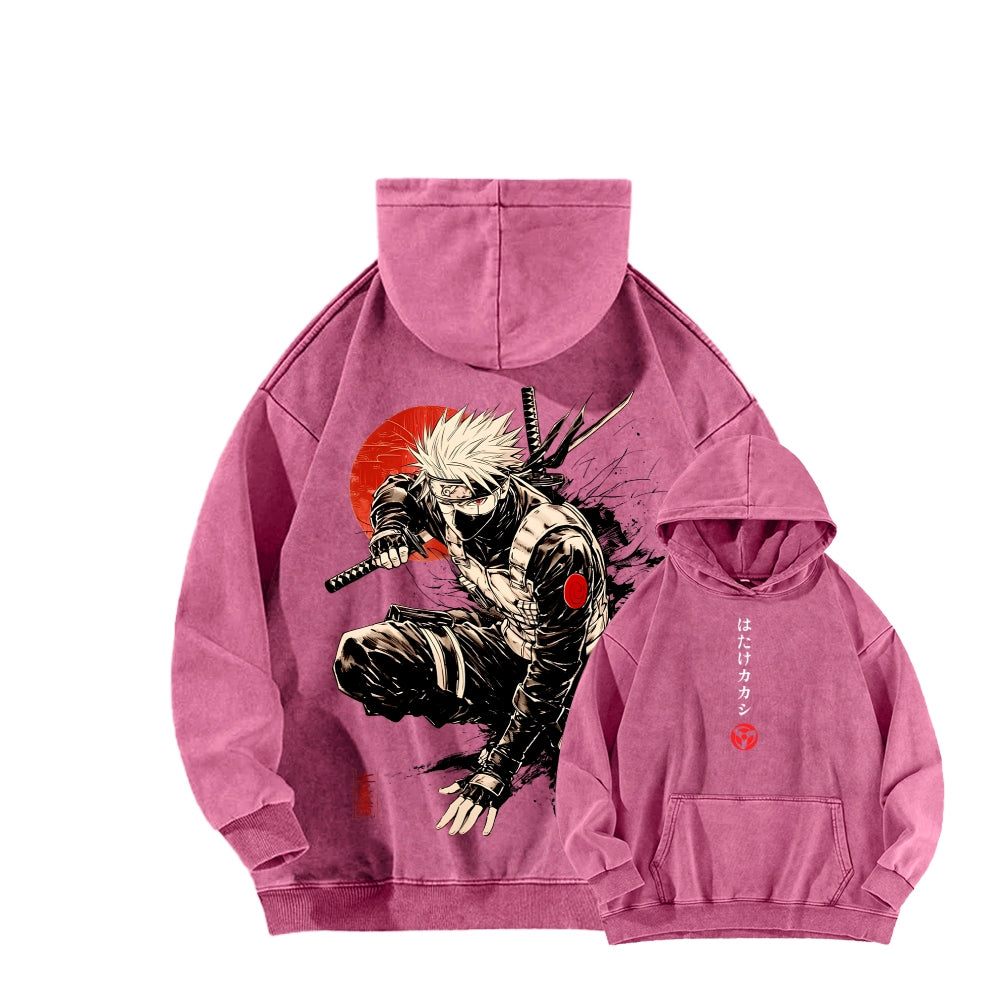Naruto Unisex Washed Hoodie 2511024516