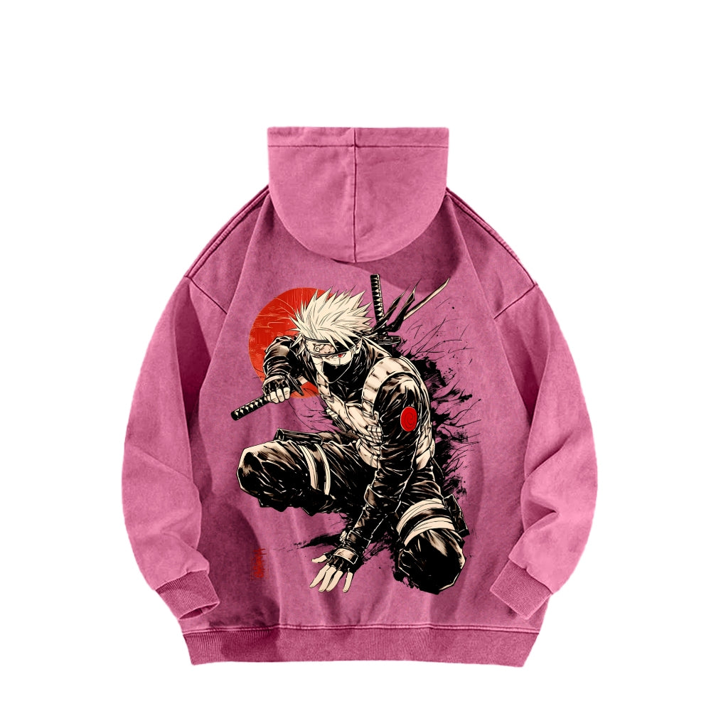Naruto Unisex Washed Hoodie 2511024516
