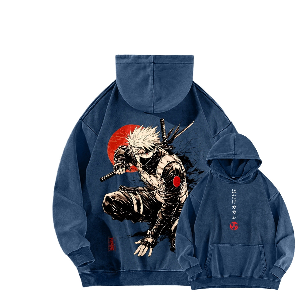 Naruto Unisex Washed Hoodie 2511024516