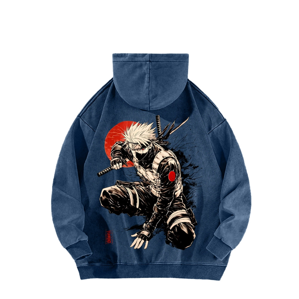 Naruto Unisex Washed Hoodie 2511024516