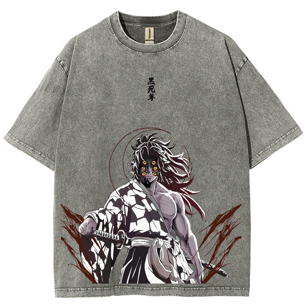 Demon Slayer Unisex Fit Washed T-Shirt 2511029897