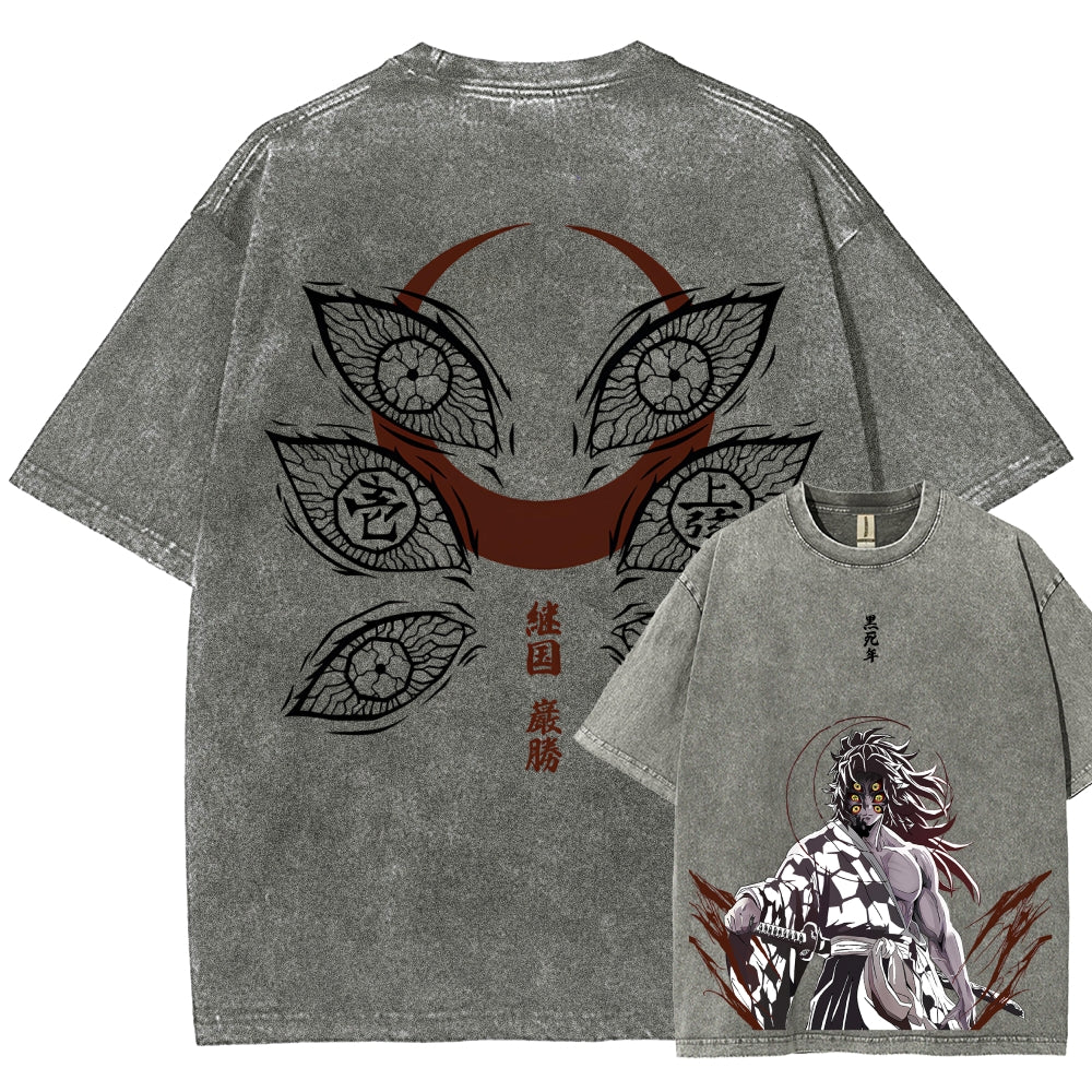 Demon Slayer Unisex Fit Washed T-Shirt 2511029897