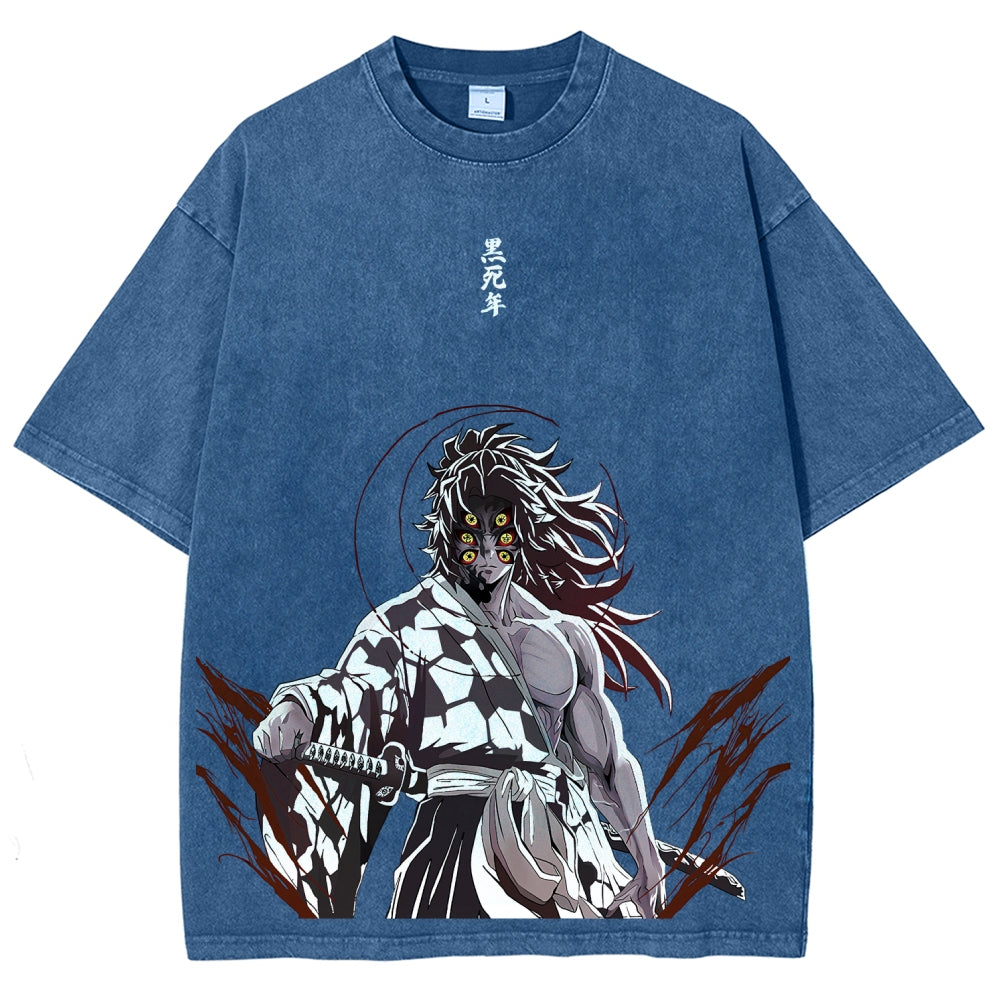 Demon Slayer Unisex Fit Washed T-Shirt 2511029897
