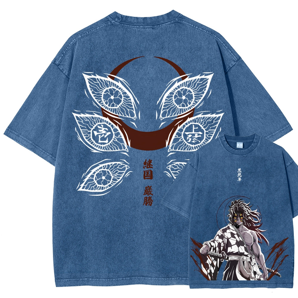 Demon Slayer Unisex Fit Washed T-Shirt 2511029897