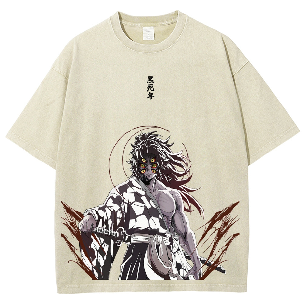Demon Slayer Unisex Fit Washed T-Shirt 2511029897