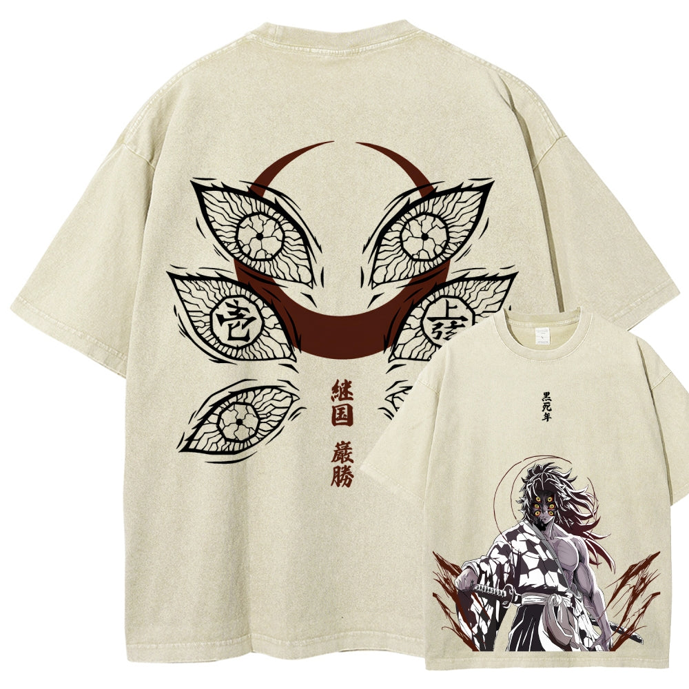 Demon Slayer Unisex Fit Washed T-Shirt 2511029897