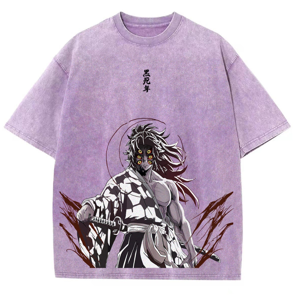 Demon Slayer Unisex Fit Washed T-Shirt 2511029897