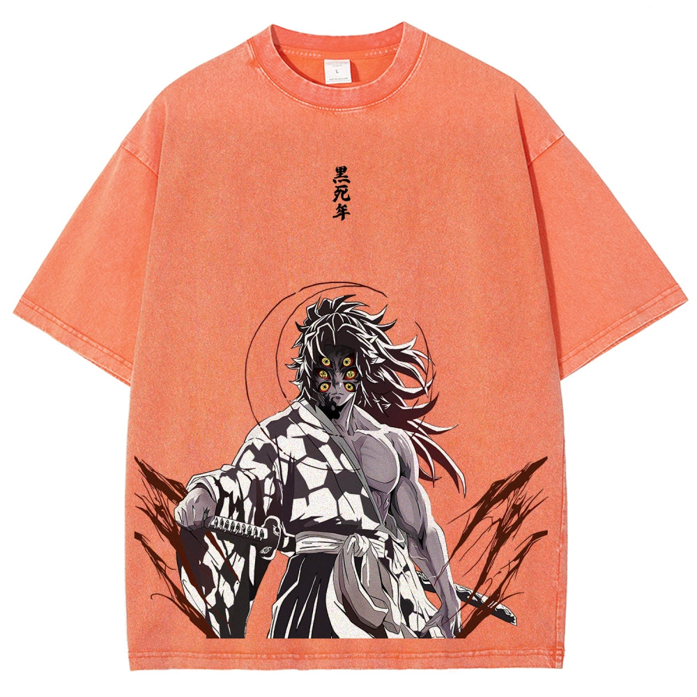 Demon Slayer Unisex Fit Washed T-Shirt 2511029897
