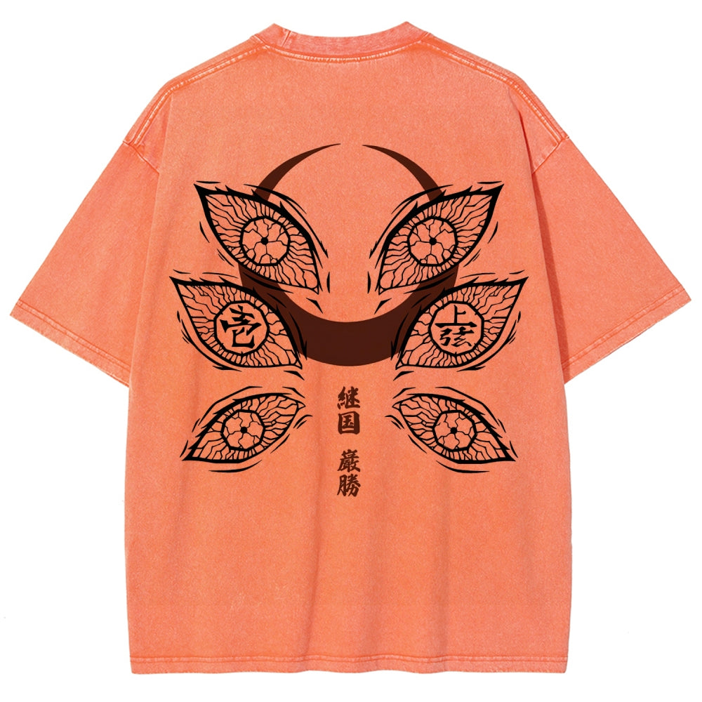 Demon Slayer Unisex Fit Washed T-Shirt 2511029897