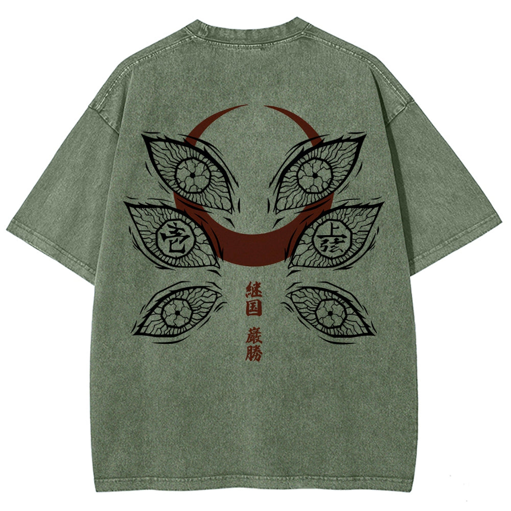 Demon Slayer Unisex Fit Washed T-Shirt 2511029897