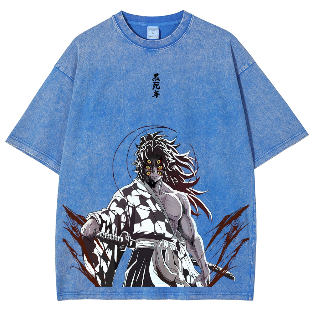 Demon Slayer Unisex Fit Washed T-Shirt 2511029897