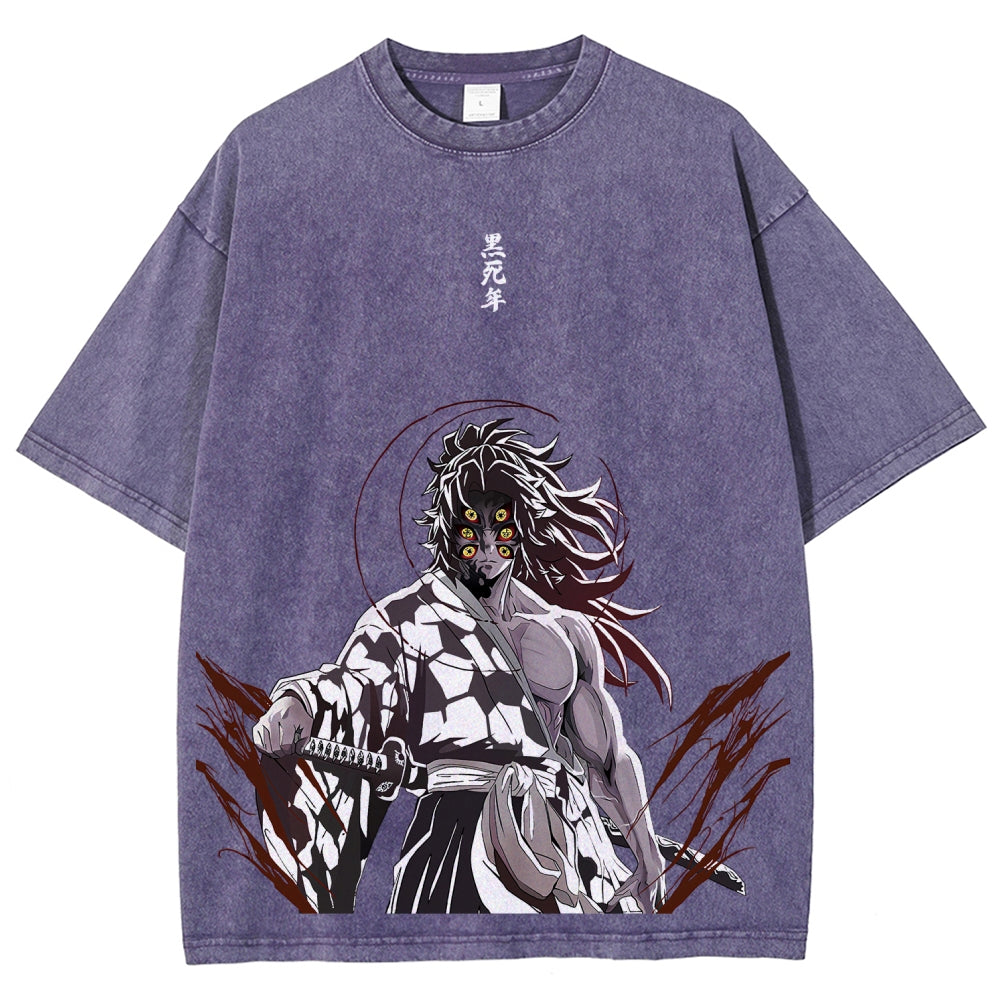 Demon Slayer Unisex Fit Washed T-Shirt 2511029897
