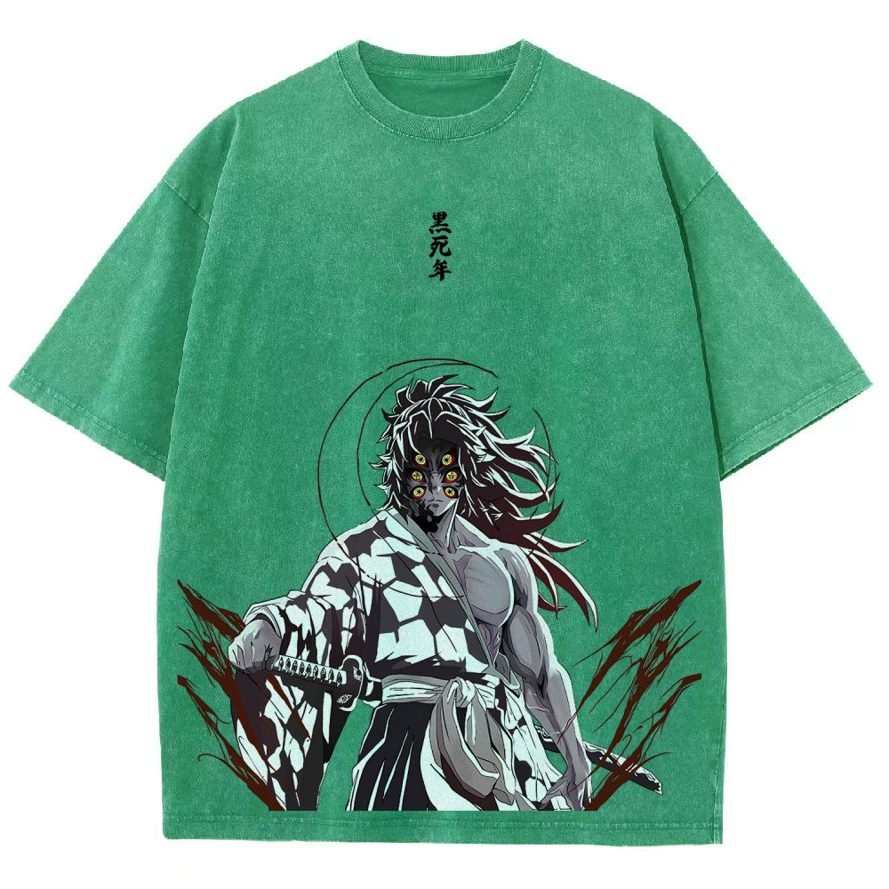 Demon Slayer Unisex Fit Washed T-Shirt 2511029897
