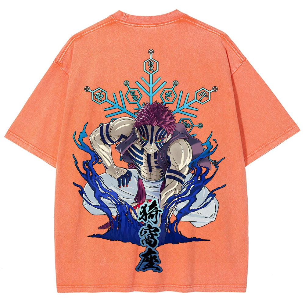 Demon Slayer Unisex Fit Washed T-Shirt 2511029900