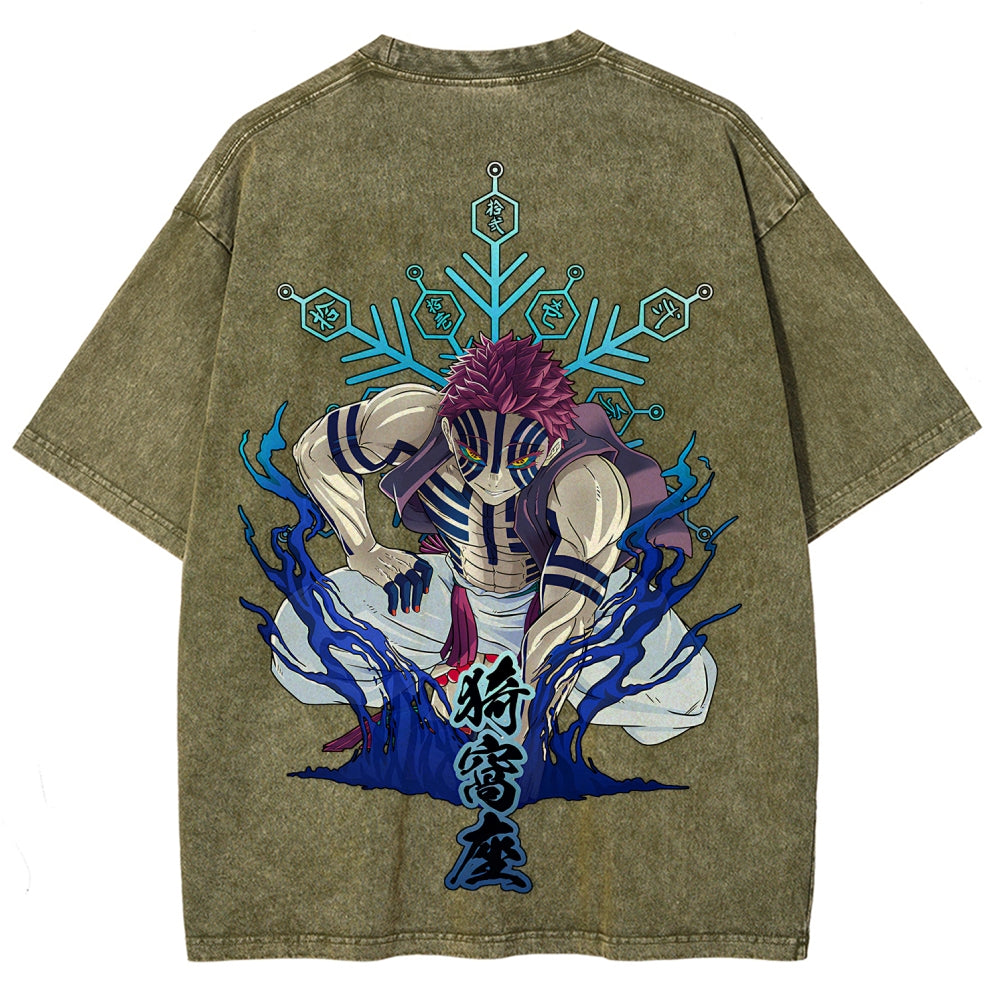Demon Slayer Unisex Fit Washed T-Shirt 2511029900