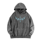 Demon Slayer Unisex Washed Hoodie 2511029984
