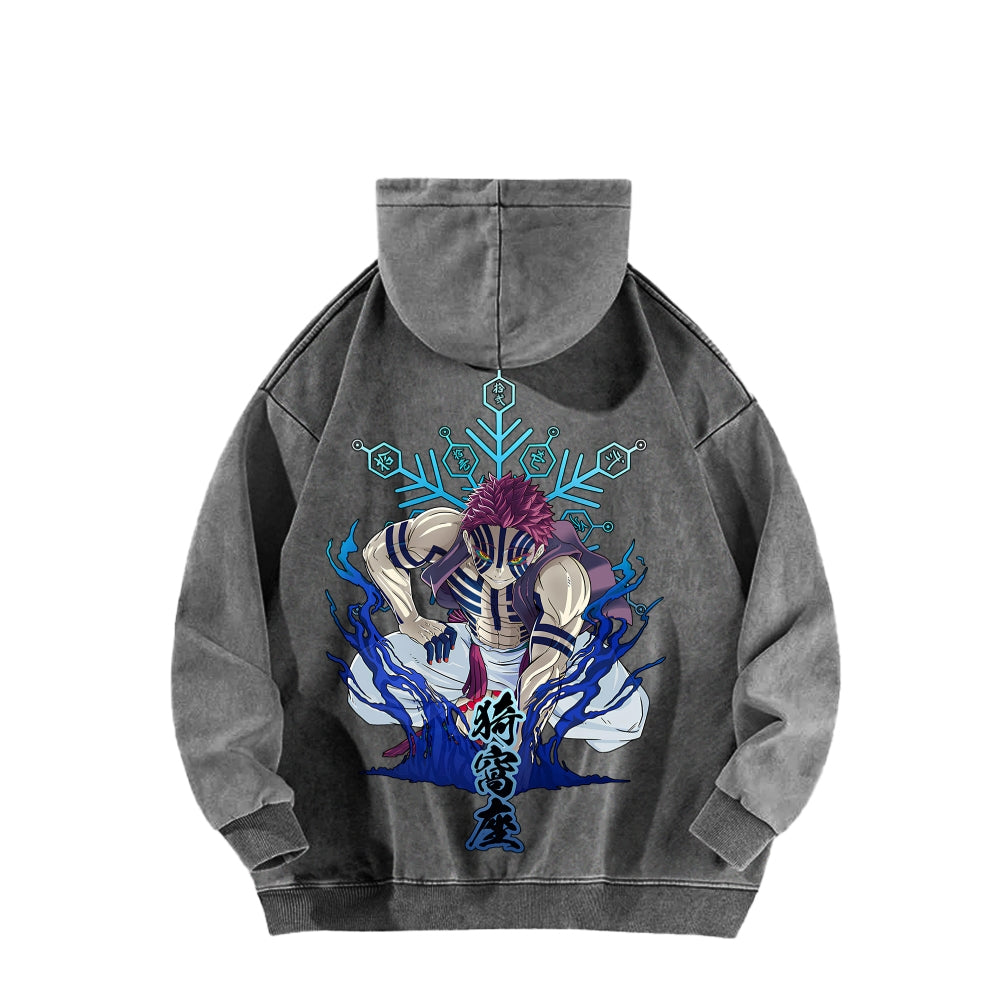 Demon Slayer Unisex Washed Hoodie 2511029984