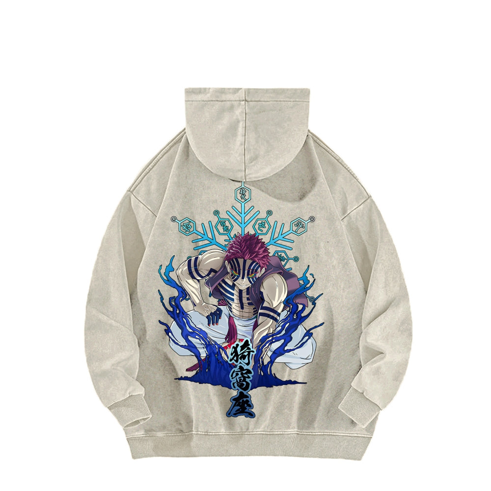 Demon Slayer Unisex Washed Hoodie 2511029984