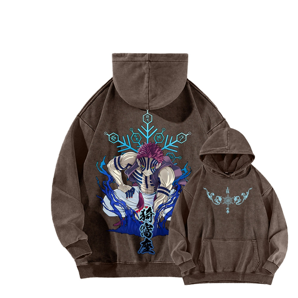 Demon Slayer Unisex Washed Hoodie 2511029984