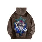 Demon Slayer Unisex Washed Hoodie 2511029984