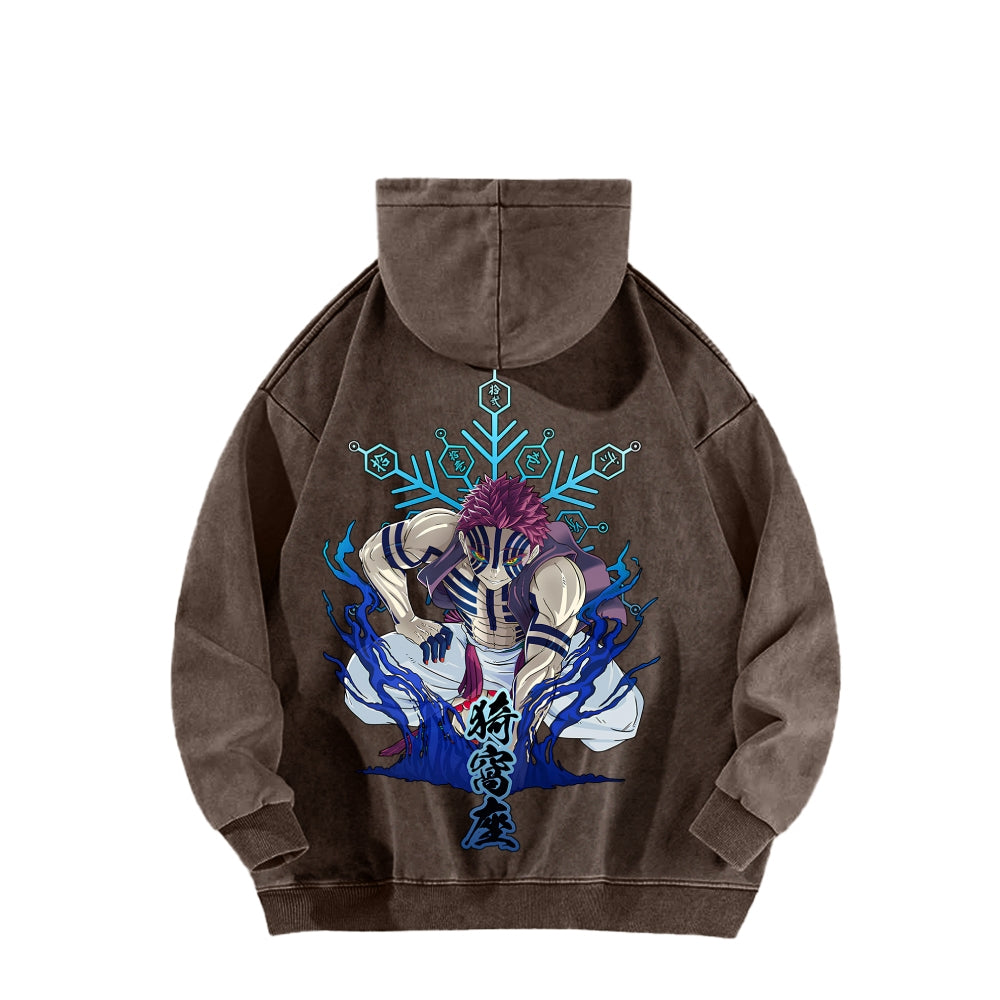 Demon Slayer Unisex Washed Hoodie 2511029984