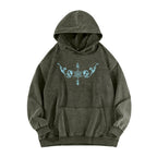 Demon Slayer Unisex Washed Hoodie 2511029984