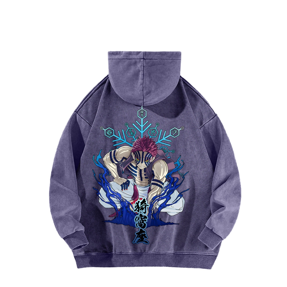 Demon Slayer Unisex Washed Hoodie 2511029984