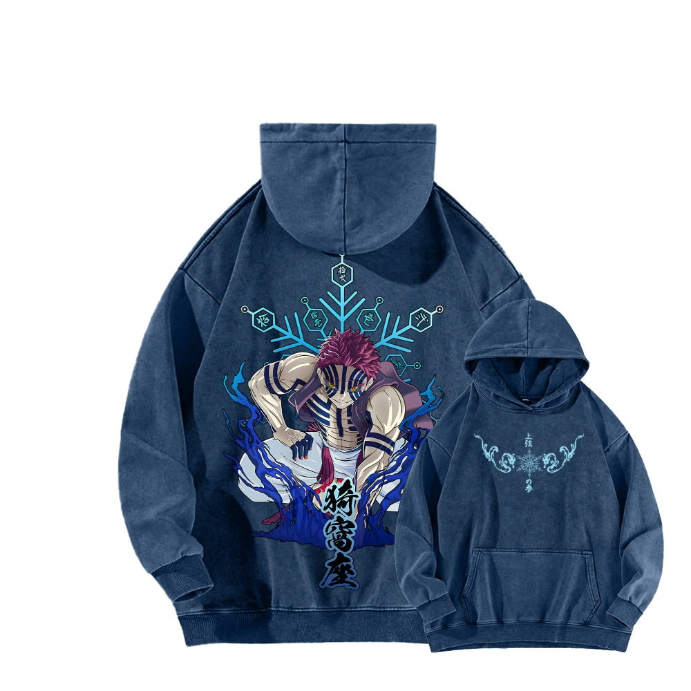 Demon Slayer Unisex Washed Hoodie 2511029984