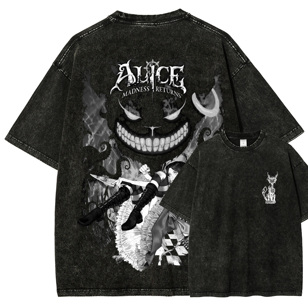 Alice Unisex Fit Washed T-Shirt 2512001626
