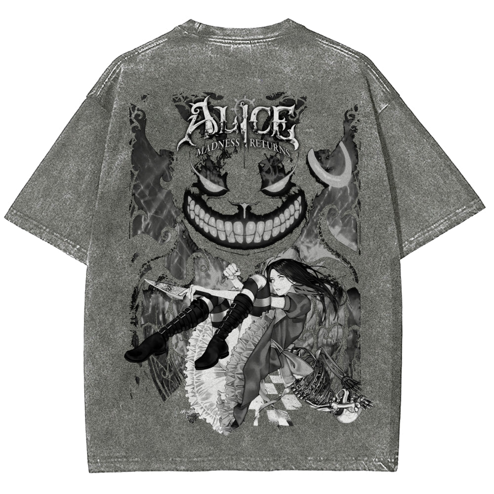 Alice Unisex Fit Washed T-Shirt 2512001626