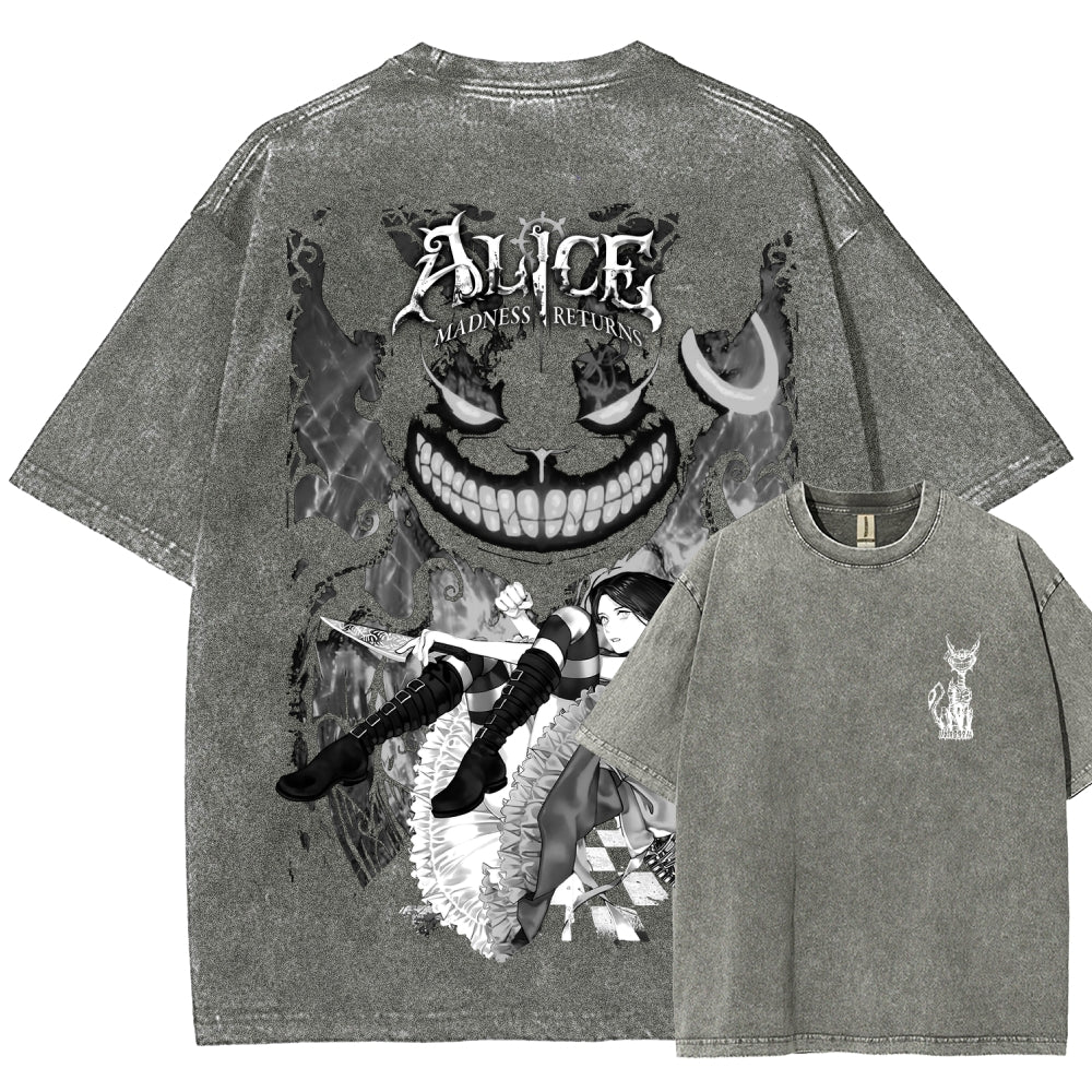 Alice Unisex Fit Washed T-Shirt 2512001626