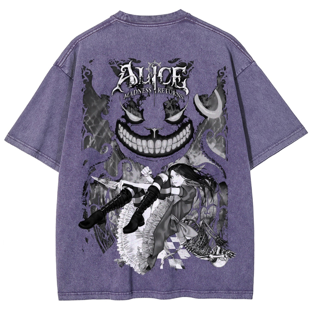 Alice Unisex Fit Washed T-Shirt 2512001626