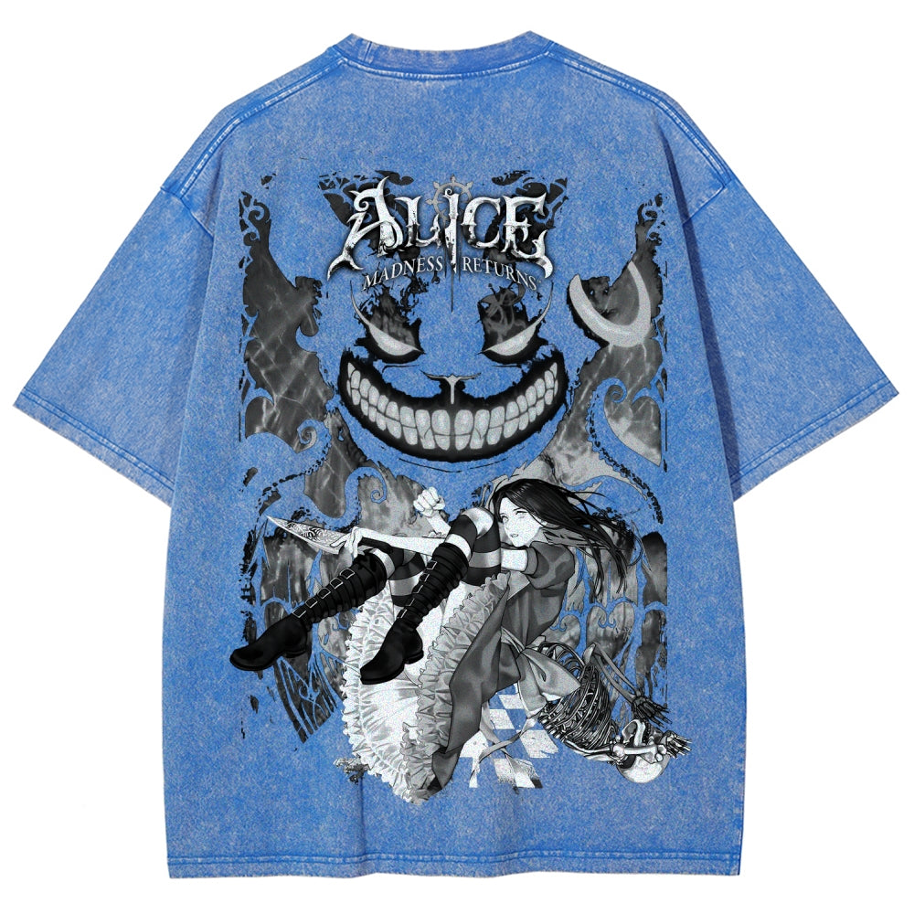 Alice Unisex Fit Washed T-Shirt 2512001626