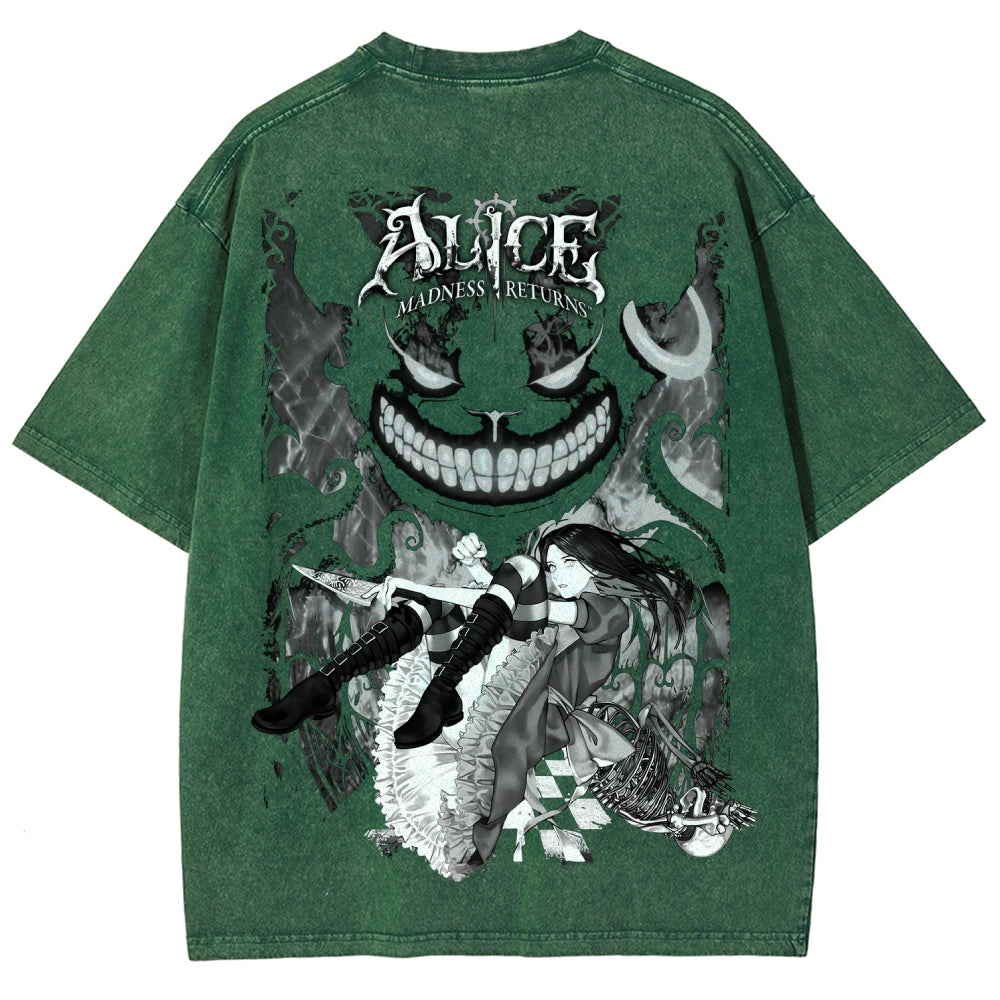 Alice Unisex Fit Washed T-Shirt 2512001626