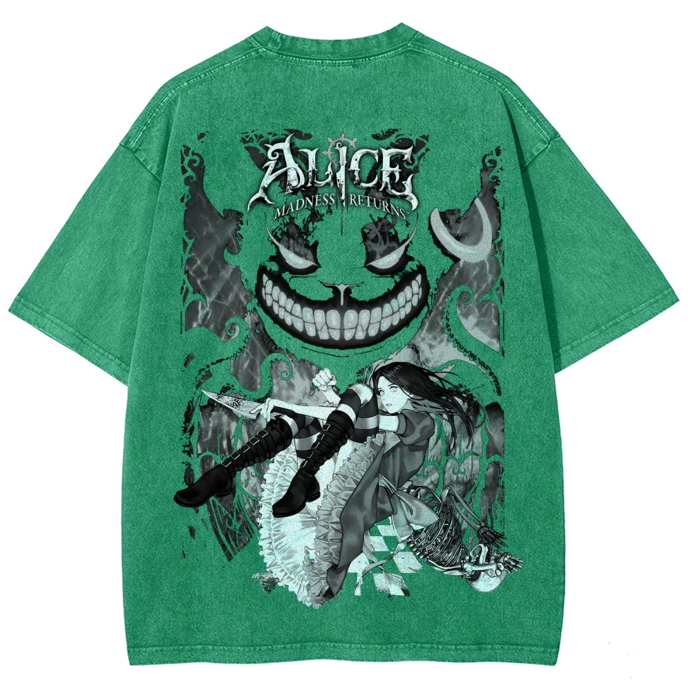 Alice Unisex Fit Washed T-Shirt 2512001626