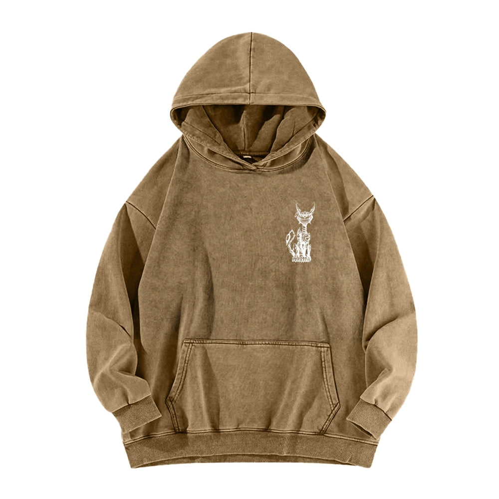 Alice Unisex Washed Hoodie 2512001632