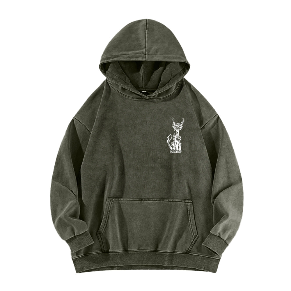 Alice Unisex Washed Hoodie 2512001632