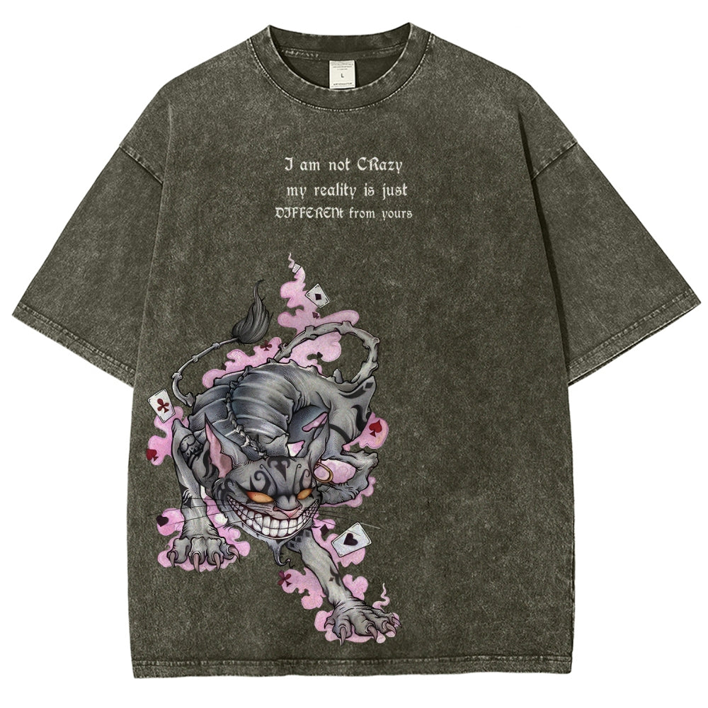 Alice Unisex Fit Washed T-Shirt 2512011583