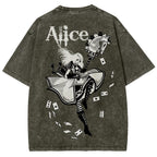 Alice Unisex Fit Washed T-Shirt 2512011583