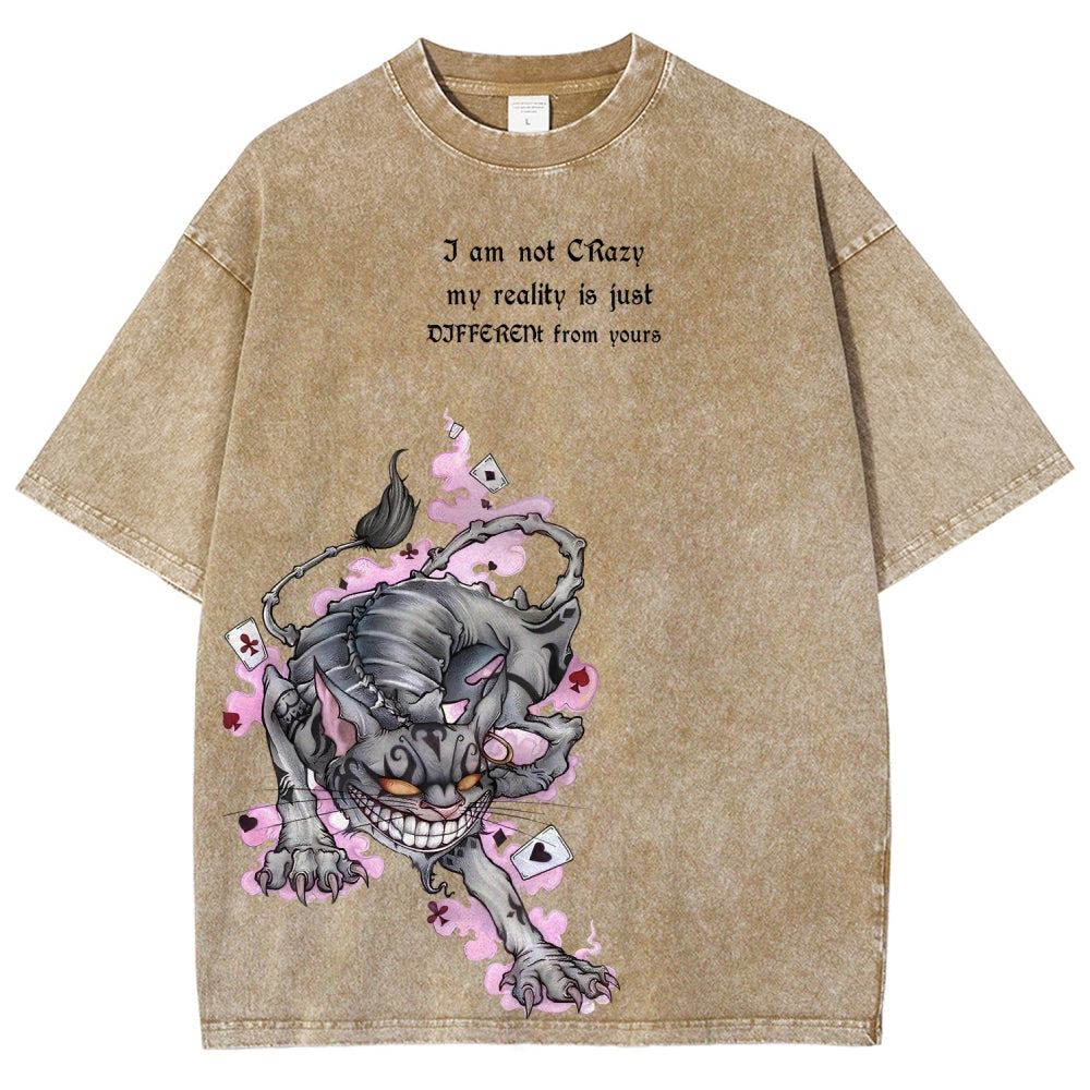 Alice Unisex Fit Washed T-Shirt 2512011583