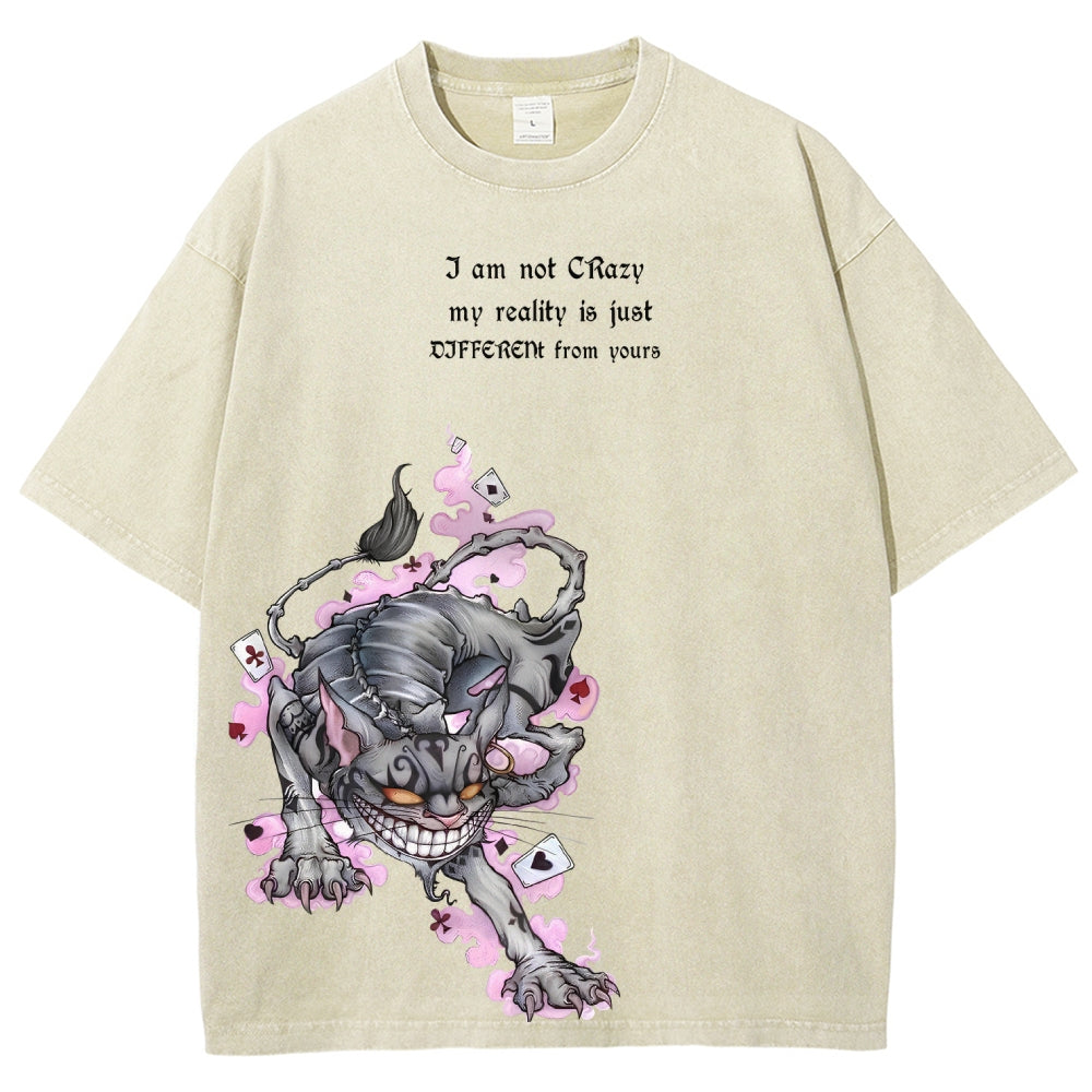 Alice Unisex Fit Washed T-Shirt 2512011583