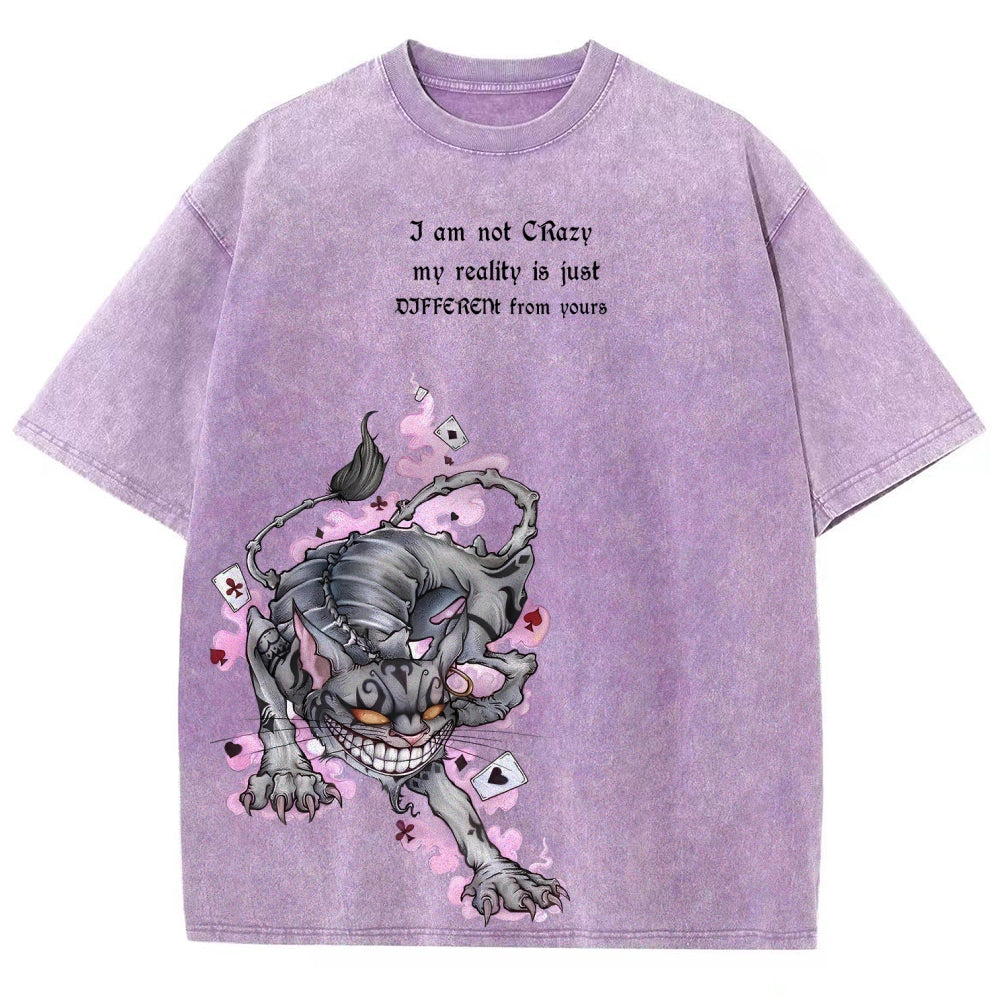 Alice Unisex Fit Washed T-Shirt 2512011583