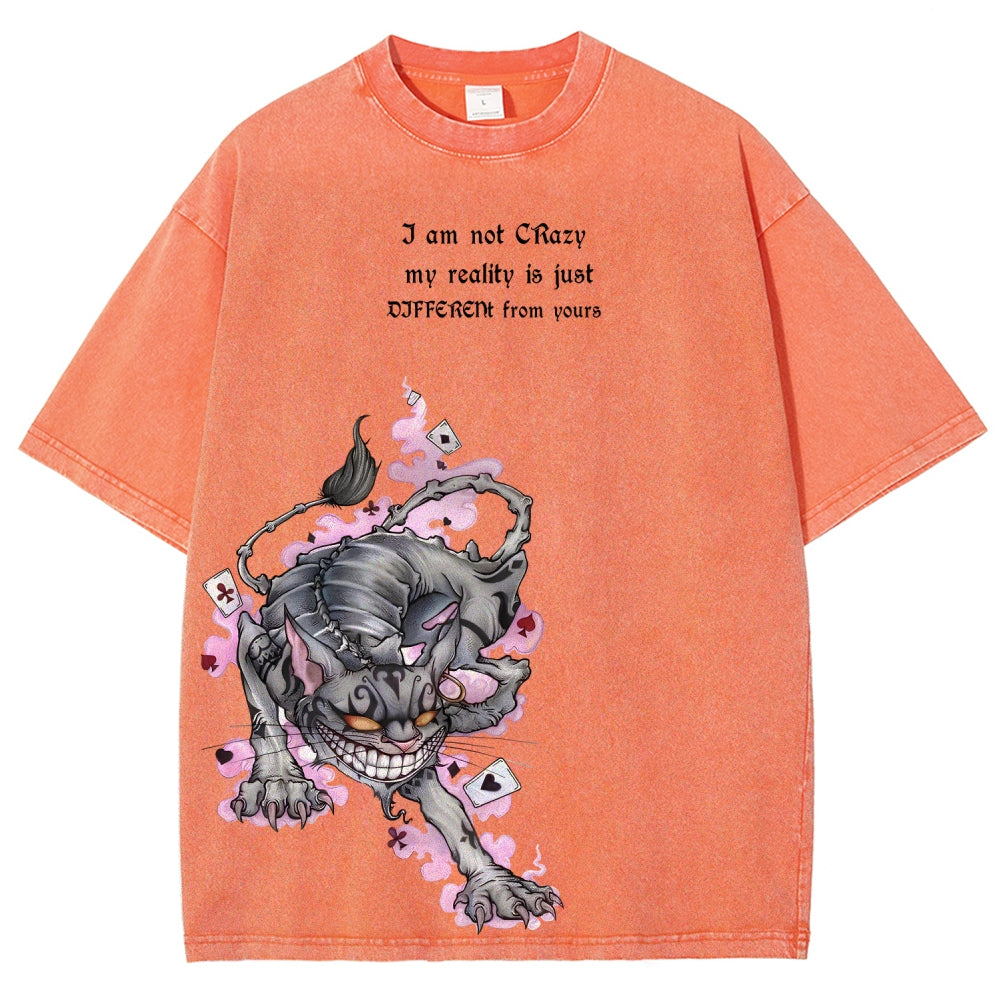 Alice Unisex Fit Washed T-Shirt 2512011583