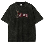 Alice Unisex Fit Washed T-Shirt 2512011737