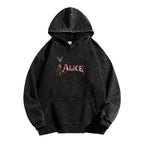 Alice Unisex Washed Hoodie 2512011753
