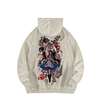 Alice Unisex Washed Hoodie 2512011753
