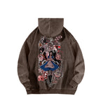 Alice Unisex Washed Hoodie 2512011753