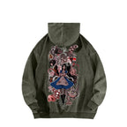 Alice Unisex Washed Hoodie 2512011753