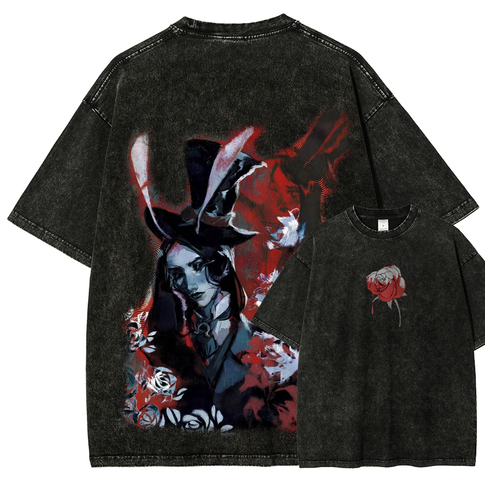 Alice Unisex Fit Washed T-Shirt 2601001190